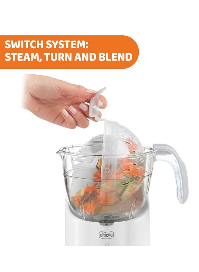 Chicco Steam Easy Meal 4-In-1 Baby Food Maker , 6M+ - Image 4