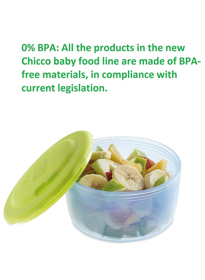 Chicco - System Easy Meal Baby Food Containers 6M+ - Image 1