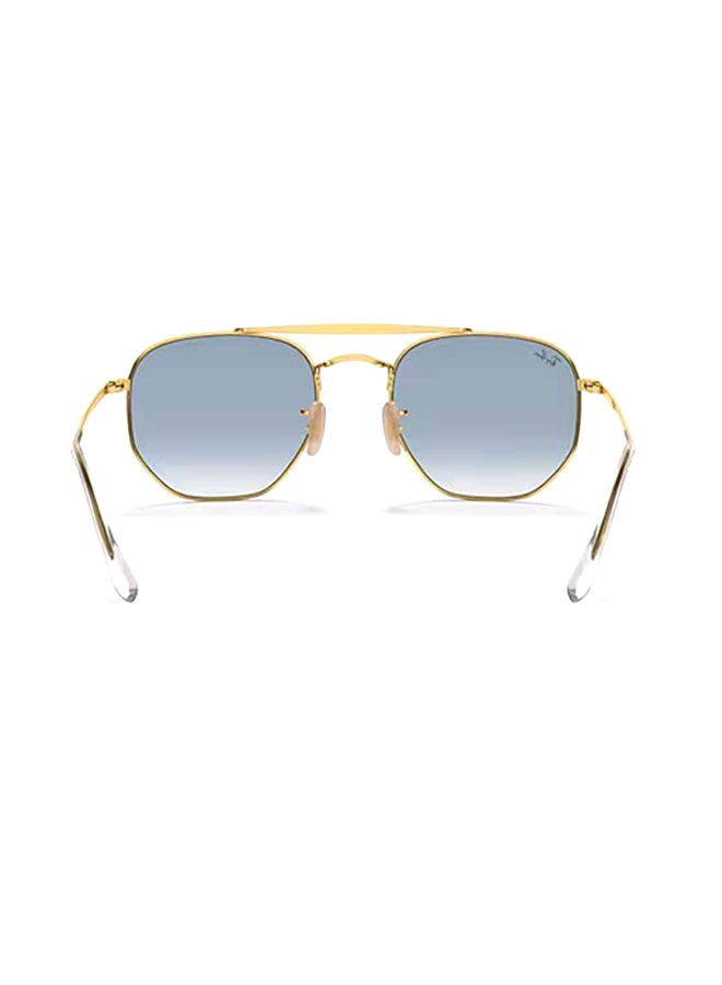 Ray-Ban Pilot Sunglasses - RB3648-001-3F - Lens Size: 54 mm - Gold  - Image 4