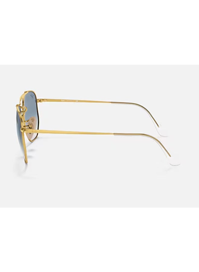 Ray-Ban Pilot Sunglasses - RB3648-001-3F - Lens Size: 54 mm - Gold - Image 3