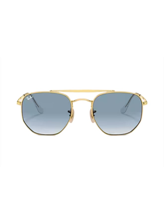 Ray-Ban Pilot Sunglasses - RB3648-001-3F - Lens Size: 54 mm - Gold - Image 1