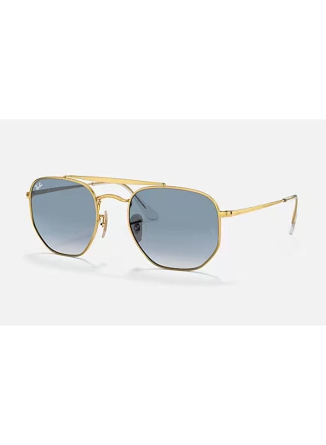 Ray-Ban Pilot Sunglasses - RB3648-001-3F - Lens Size: 54 mm - Gold - Image 2