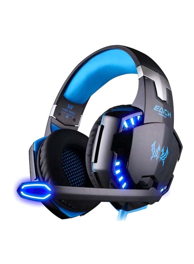 KOTION EACH Gaming Wired Over the Ear Headsets with Mic & LED - G2000 Edition For PS4/PS5/Xbox one/Xbox Series/Nintendo Switch And PC - Image 2