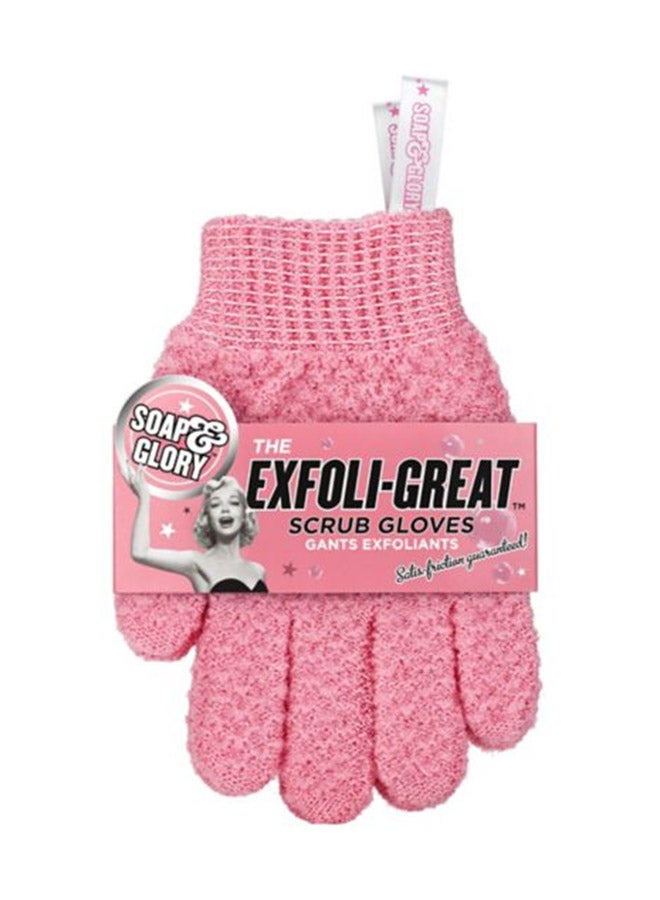 Soap & Glory Exfoliating Scrub Gloves Multicolour