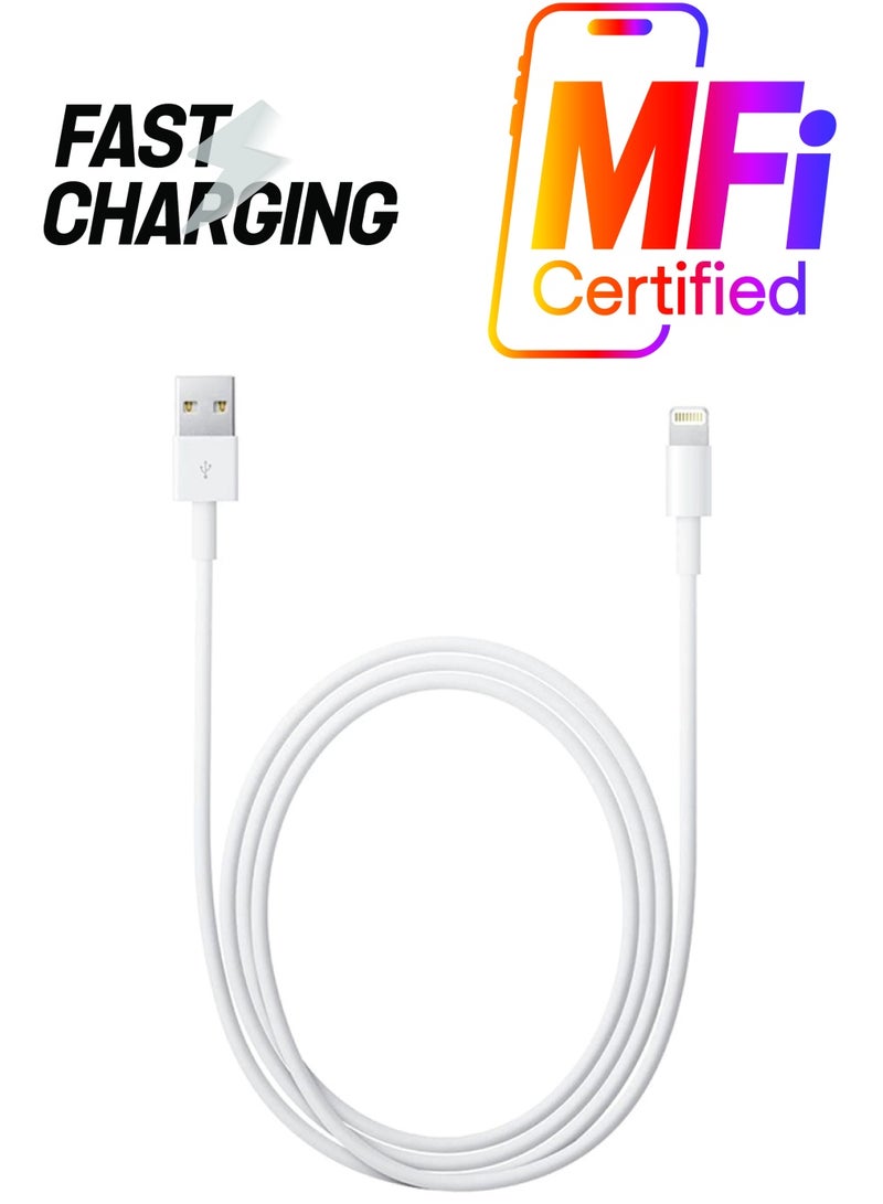 Generic - Lightning To USB Cable White - Image 1