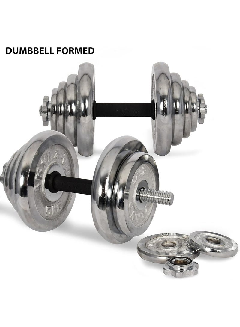 SkyLand - Exercise Dumbbell Set With Case 50kg 50kg - Image 1