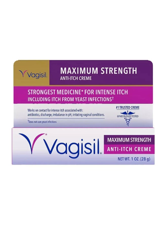 Vagisil Anti-Itch Creme Clear 28grams  - Image 1