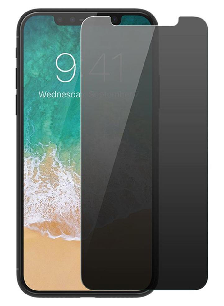 لاصقة حماية الخصوصية لحماية هاتف أبل آيفون X/XS أسود - Image 1