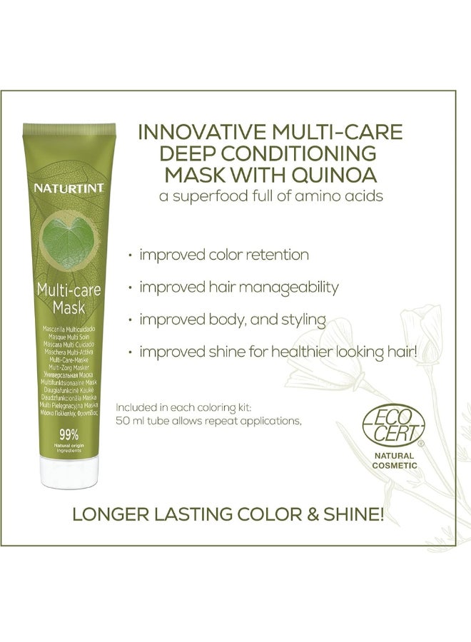 ناتشورتينت كريم تلوين للشعر دائم 6 G ذهبي ترابي داكن 170ملليلتر - Image 5