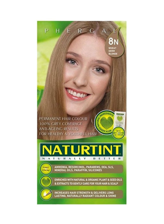 NATURTINT - Naturtint Hair Color, 8N Wheat Germ Blonde, Permanent Hair Color 8N Wheat Germ Blonde 165ml - Image 1