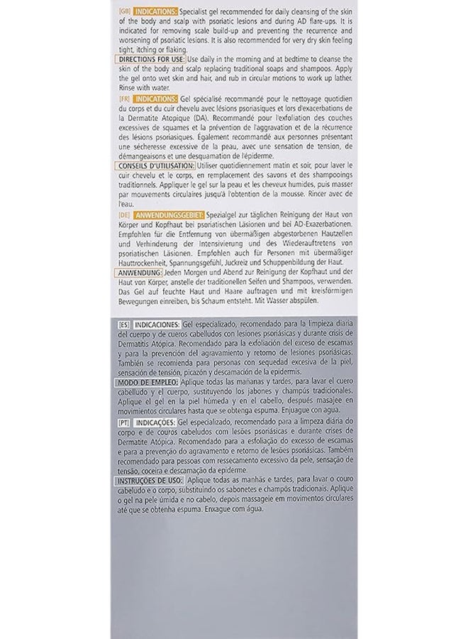 Pharmaceris Puri-Ichtilium Body And Scalp Cleansing Gel For Psoriasis Clear 250ml - Image 3