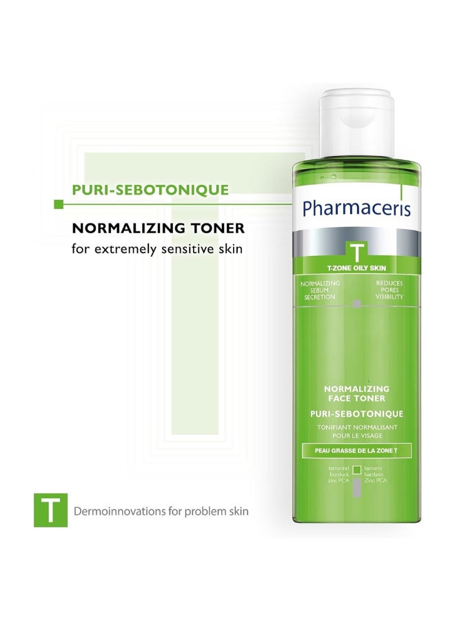 Pharmaceris - Pharmaceris T-Zone Oily Skin Normalizing Sebum Secretion Reduces Pores Visibility 200ml - Image 1