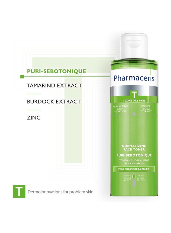 Pharmaceris - Pharmaceris T-Zone Oily Skin Normalizing Sebum Secretion Reduces Pores Visibility 200ml - Image 1