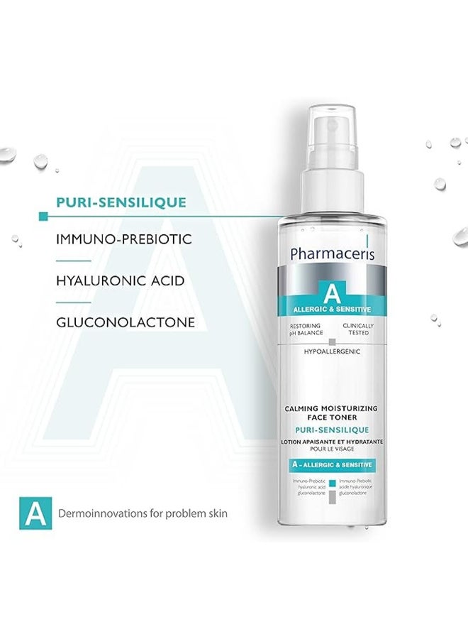 Pharmaceris A Calming Moisturizing Face Toner For Allergic AndSensitive Skin Clear 200ml - Image 3