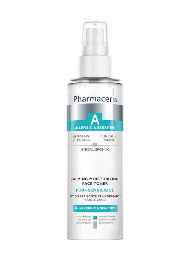 Pharmaceris A Calming Moisturizing Face Toner For Allergic AndSensitive Skin Clear 200ml - Image 1