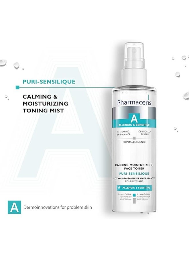 Pharmaceris A Calming Moisturizing Face Toner For Allergic AndSensitive Skin Clear 200ml - Image 2
