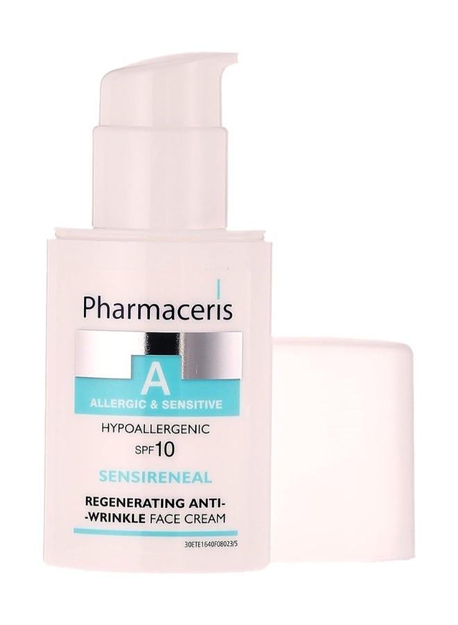 Pharmaceris Ph Sensireneal Intensive Anti-Wrinkle Cream Infused With Hypoallergenic Spf 10 Clear 30ml - Image 1