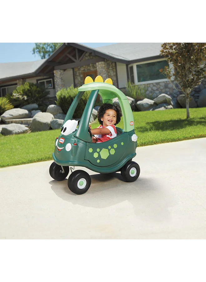 ليتل تايكس لعبة سيارة كوبيه مريحة للركوب في الأماكن الداخلية والخارجية للأطفال لمزيد من المرح