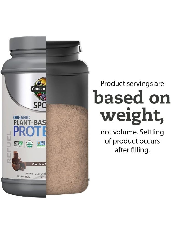 Organic Plant-Based Protein, Chocolate Flavor 2Lb