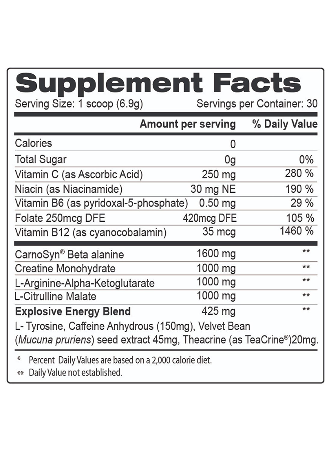 Bcaa Blue Raspberry Protein