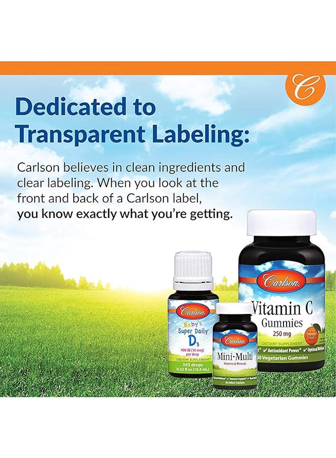 كارلسون كالسيوم سائل 600 - Image 4