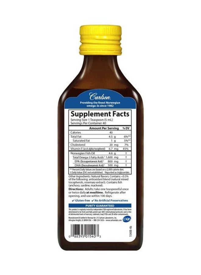 Fish Oil The Very Finest 1600Mg Omega 3'S Dietary Supplement Natural Lemon Flavor Cognitive Health And Joints 200Ml - pnsku/N15014732A/45/_/1719579053/b3b50b3a-41eb-46bf-b390-2b6898ad340e