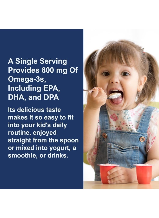 Carlson Kid's Norwegian The Very Finest Fish Oil, Lemon, 800 mg Omega-3s, 200 mL - Image 5