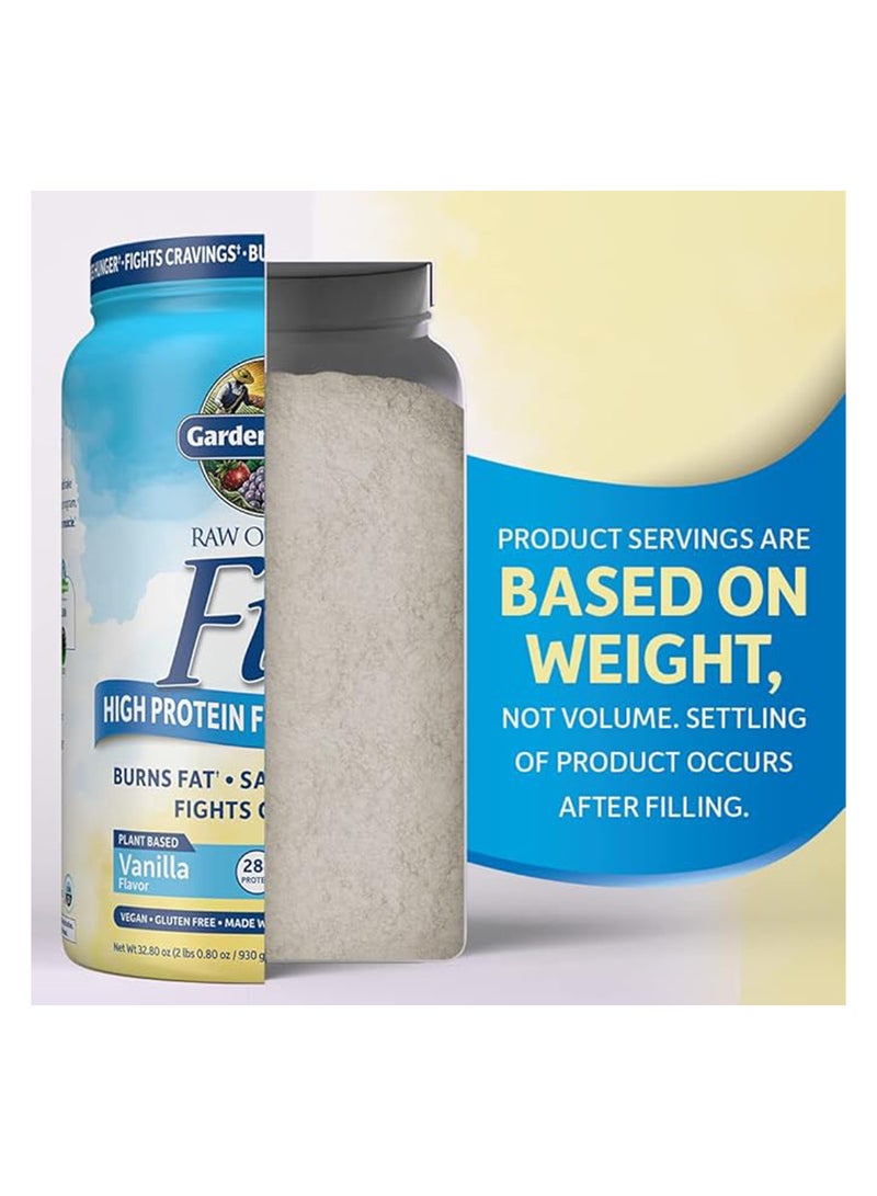 جاردن أوف لايف مسحوق بروتين فانيليا عضوية خام فيت - Image 2