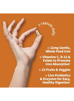Vitamin Code Raw Iron 30 Vegan Capsules Packaging May Vary