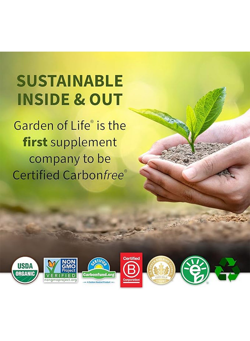 Garden of Life - Raw Enzymes For Women 22 High Potency Digestive Enzymes Infused With Plus Probiotics And Probiotic Created Vitamins Whole Food Supplement 90 Vegetarian Capsules - Image 1
