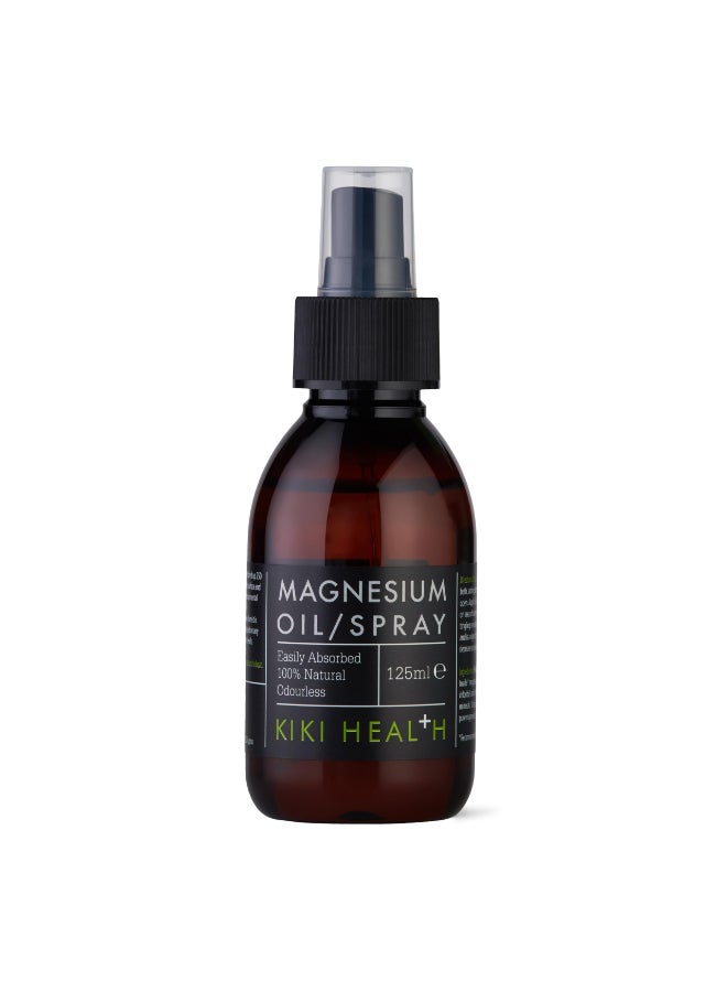 KIKI Health Magnesium Oil Spray Odorless Easily Absorbed 100% Natural 125Ml - Image 1