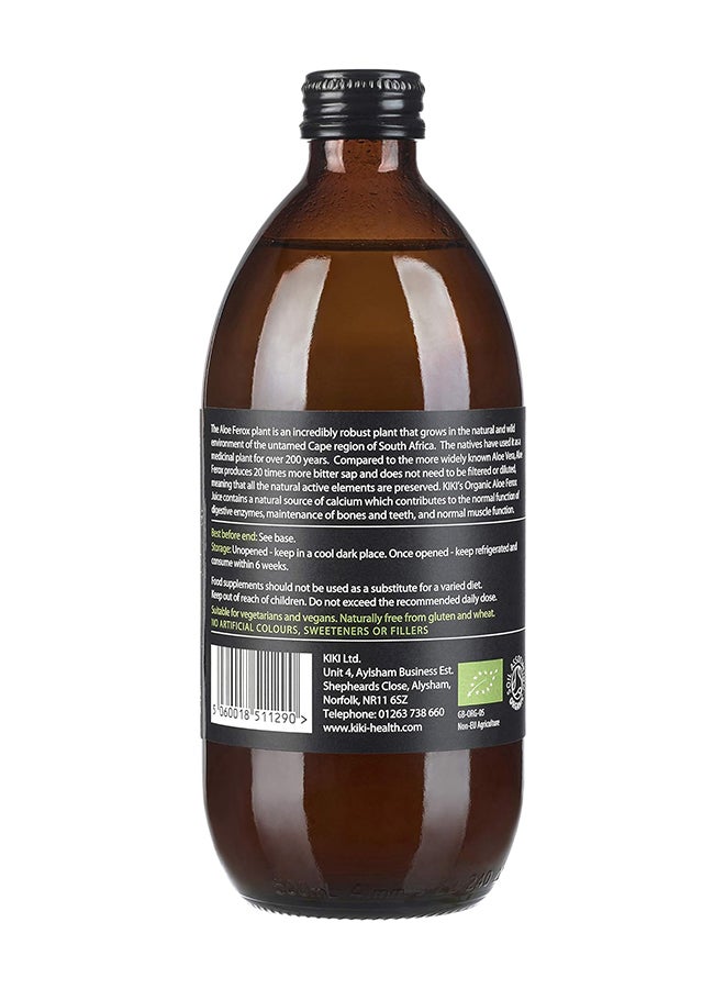 KIKI Health Organic Aloe Ferox Fresh Juice Natural And Pleasant Taste Food Supplement 500Ml - Image 2