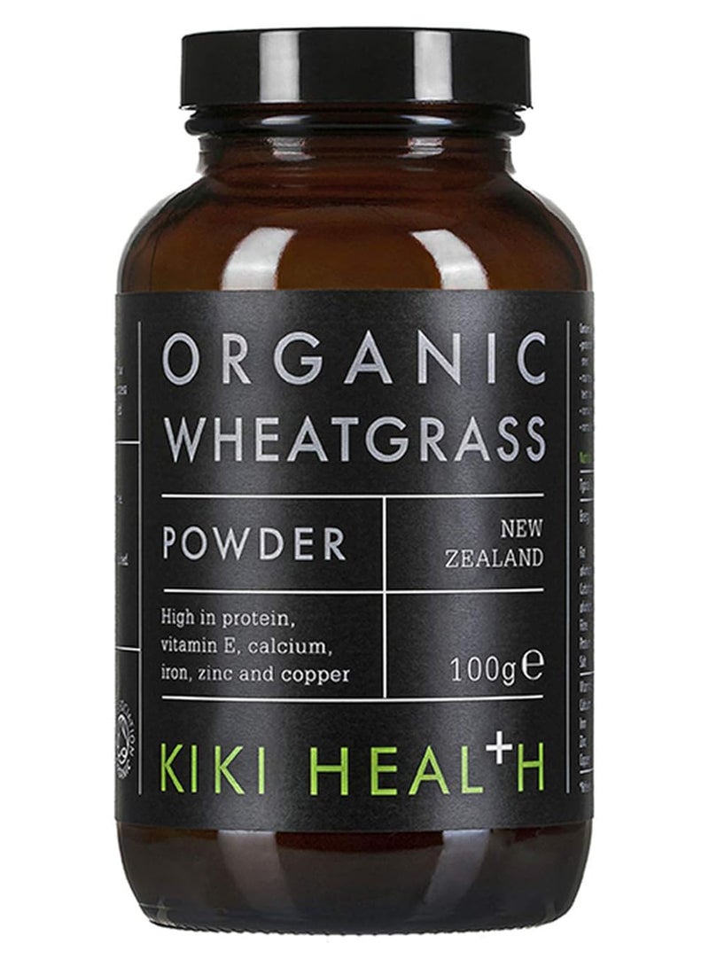 Organic Wheatgrass Powder High In Protein, Vitamin E, Calcium, Iron, Zinc And Copper 100G