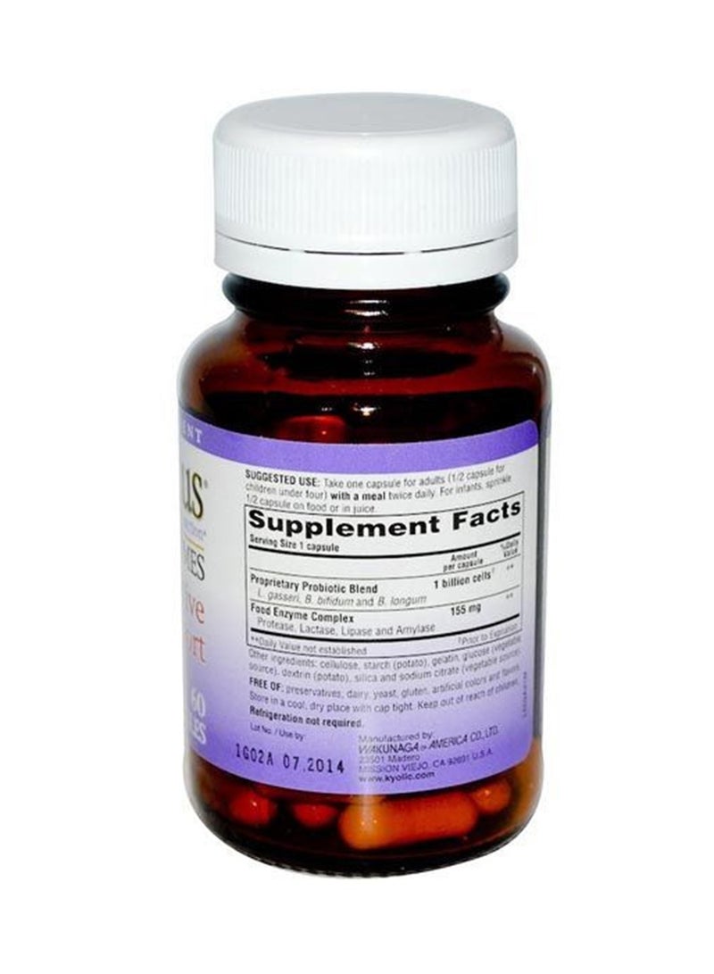 kyolic Dophilus Probiotic Plus Enzymes - Image 2
