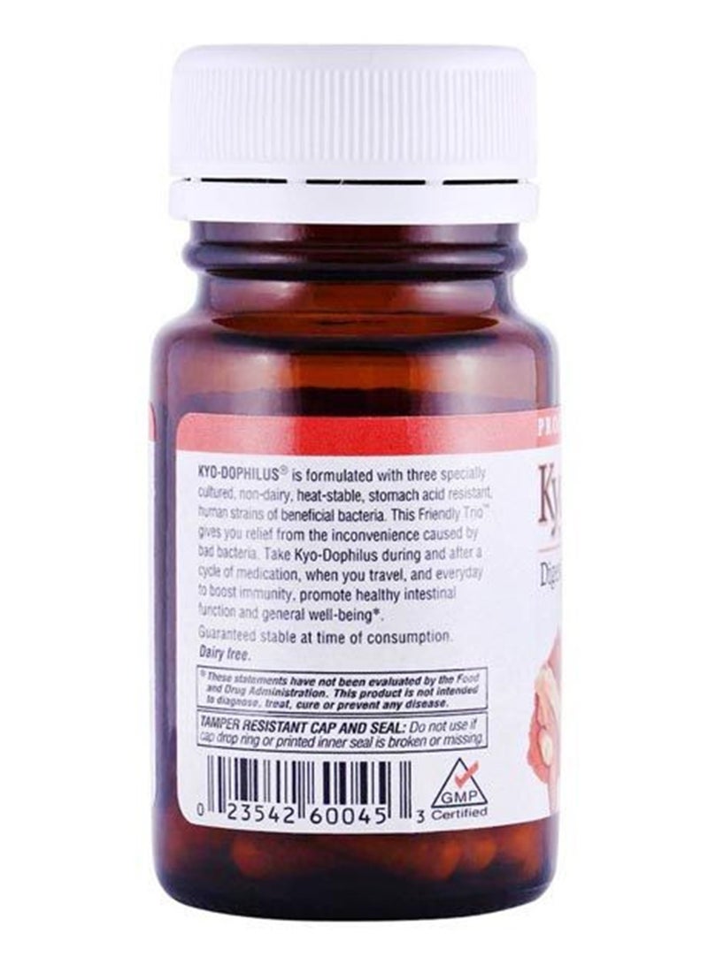 kyolic Dophilus Restore Balance Protect Probiotic Supplement Promotes Healthy Intestinal Function For Digestion And Immune Health 45 Capsules - Image 2