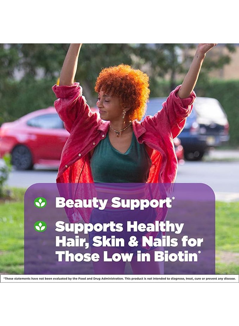 NATROL - Natrol Beauty Biotin 10,000 Mcg - 60 Tablets - Image 1