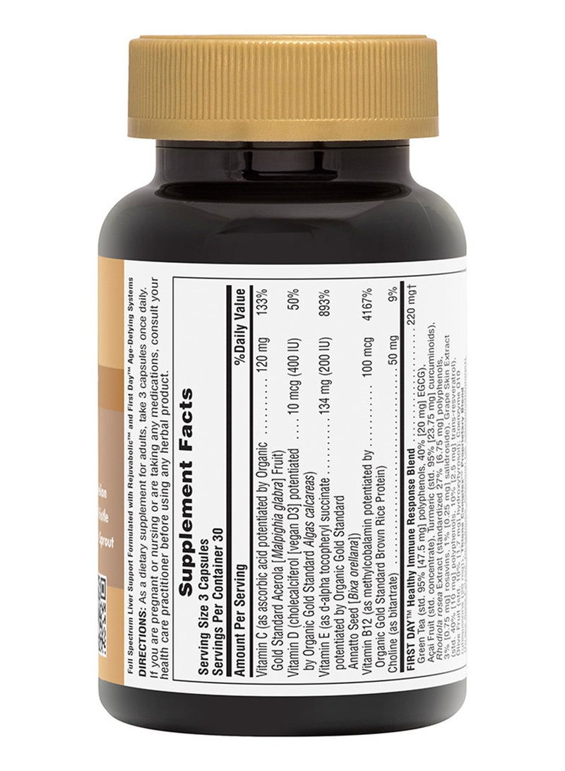 Natures Plus Age Loss Liver Support Dietary Supplement Artichoke Goldenseal Enriched With Dandelion, Milk Thistle And Broccoli Sprout 90 Capsules - Image 3