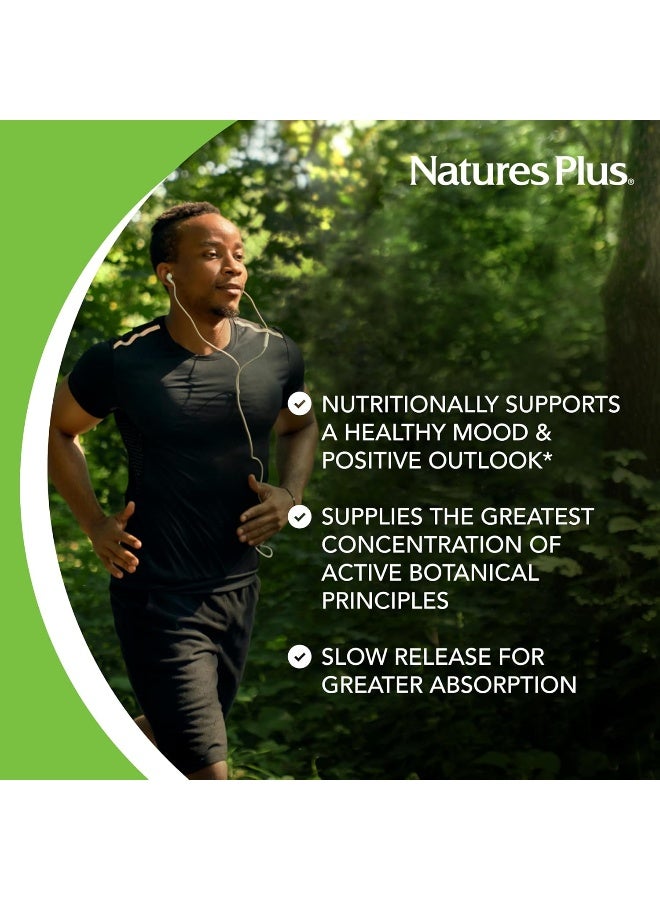 Natures Plus - Herbal Actives St. John's Wort 60 Vegetarian Tablets - Image 1