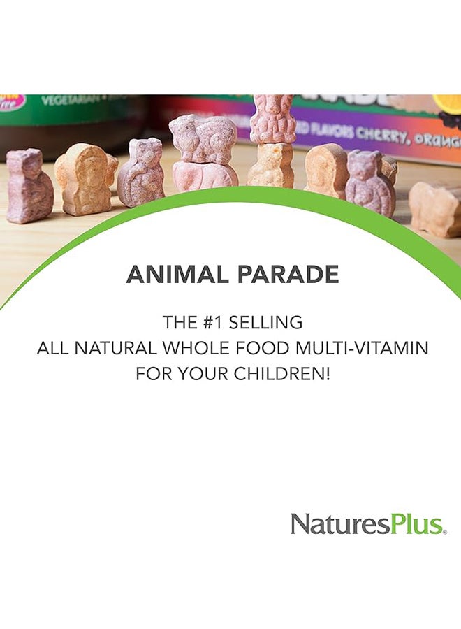 Natures Plus Source Of Life Kid Zinc Lozenges Animal Parade Natural Tangerine Flavor 90 Animal-Shaped Lozenges - Image 2