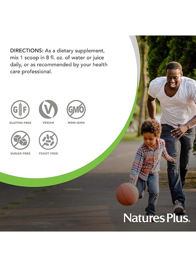 Nature's Plus Kalmassure Magnesium Powder Dietary Supplement Refreshing Orange 420 Mg Magnesium As Citrate 522 G - Image 3