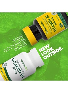 Nature's Plus Vitamin B1 Dietary Supplement The Best High Potency Sustained Release 300Mg 90 Tablets  - Image 2