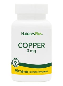 Nature's Plus Natures Plus - Copper 3 Mg. 90 Tablets  - Image 1