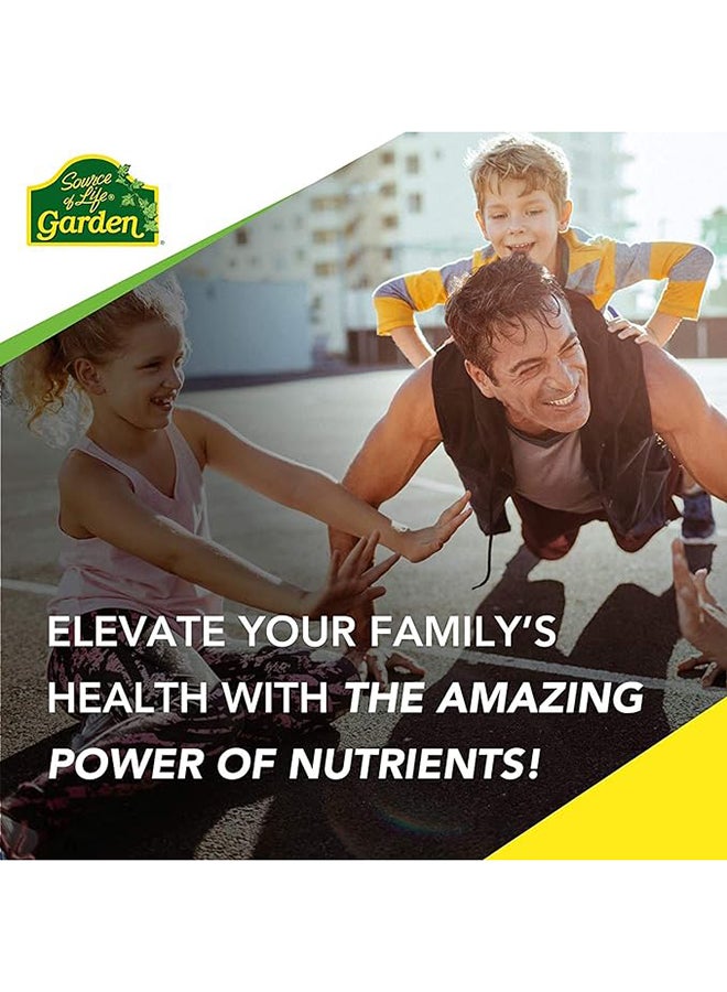 Natures Plus Source Of Life Garden Vitamin C Whole Food Grown Food Supplement 60 Vegan Capsules - Image 2