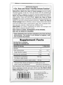 Adult'S Ear Nose And Throat Lozenges Infused With K12 Probiotics Natural Tropical Cherry-Berry Flavor 60 Lozenges - pnsku/N15015318A/45/_/1720095182/61f2b386-c756-433f-8019-85601d0350a0