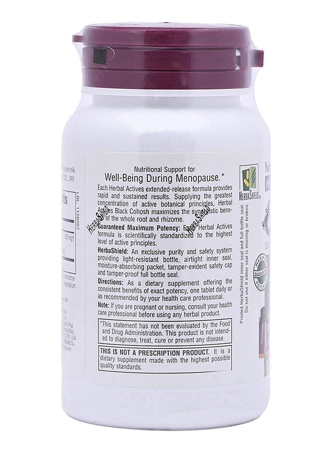 Natures Plus Herbal Black Cohosh 200Mg Extended Release Botanical Supplement Gluten Free 30 Vegetarian Tablets - Image 3