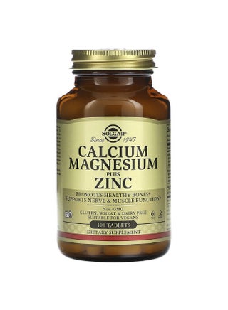 Calcium Magnesium Plus Zinc , 100 Tablets - pnsku/N15015514A/45/_/1738739896/30132cfe-a87d-4e10-88a9-72dc8b168c36