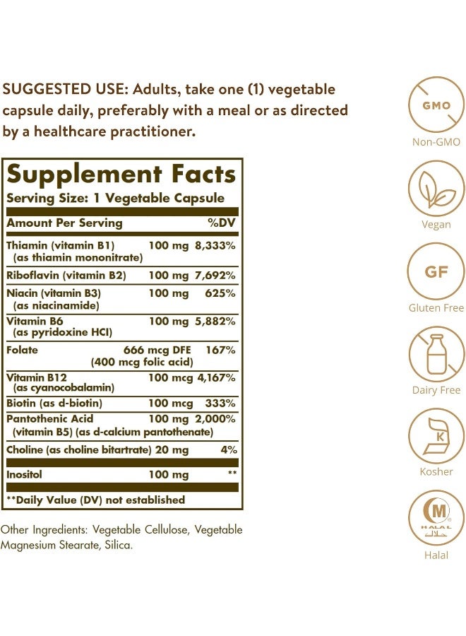 سولجر مكمل غذائي B كومبلكس من 100 كبسولة - Image 2