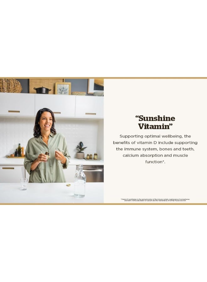 Solgar Vitamin D3 (Cholecalciferol), 10 mcg (400 IU), 100 Softgels Packaging May Vary - Image 1