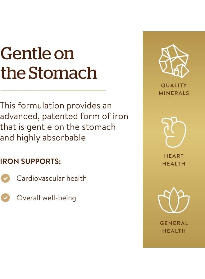 Solgar Chelated Iron 100 Tablets Packaging May Vary - Image 4