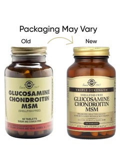 Glucosamine Chondroitin MSM, Triple Strength, 60 Tablets Packaging May Vary